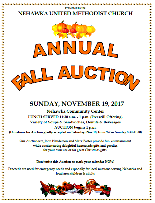 2017-11-08 NEH_UMC_AUCTION