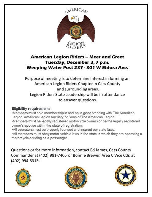 Legion Rider flyer 495