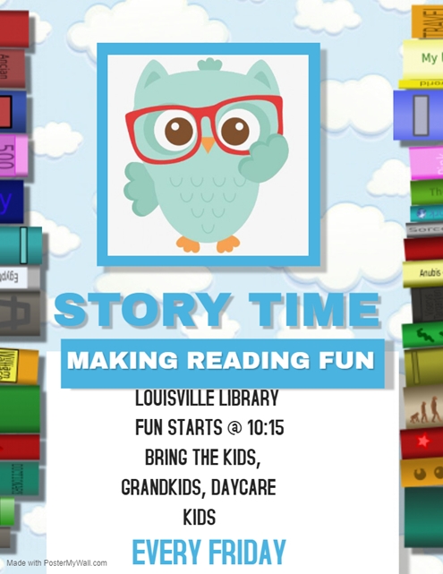 Copy of Story Time Reading Classes Flyer Template Made with PosterMyWall 495