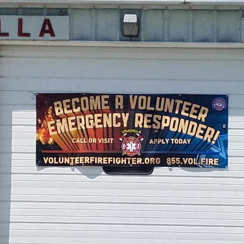 Fire Rescue sign 495