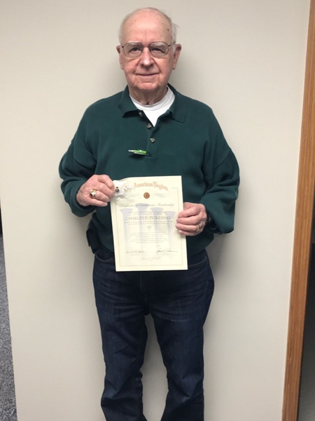 Charles Pickering 50 years