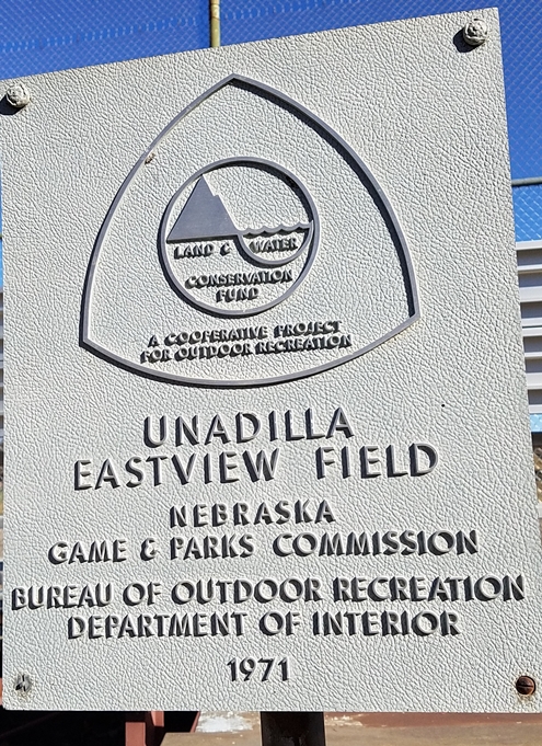 Eastview Field sign 495