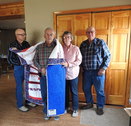 Leland Carmichael Quilt of Valor
