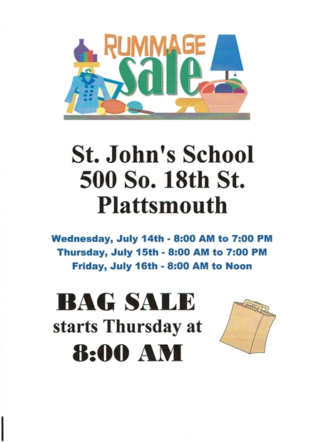 Rummage Sale Flyer 450