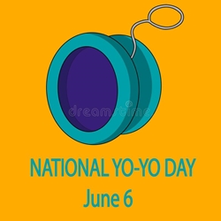 national yo day june vector poster illustration stock 159106962 250