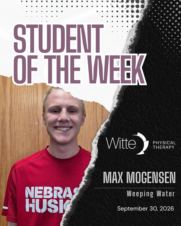 Student of the week Max 600