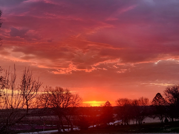 Sunrise on April 9 600