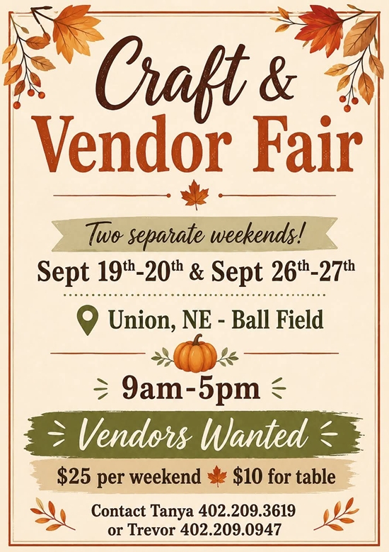 Union Vendor Fair 600