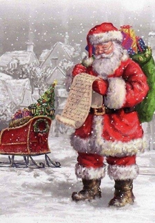 Santa checking his list 225