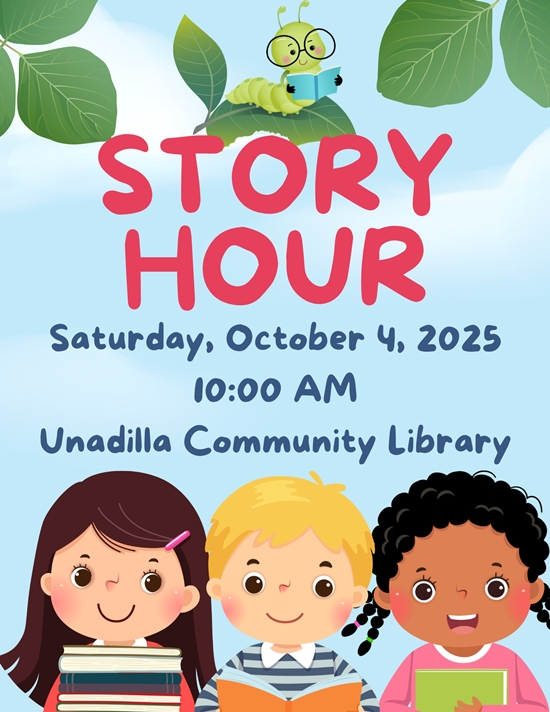 Story Hour Flyer October 550