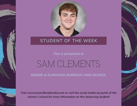 Colorful Strokes Employee of the Month Certificate Sam Clements 450