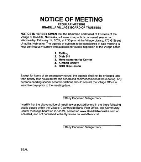 Feb 2024 Notice of Meeting 450