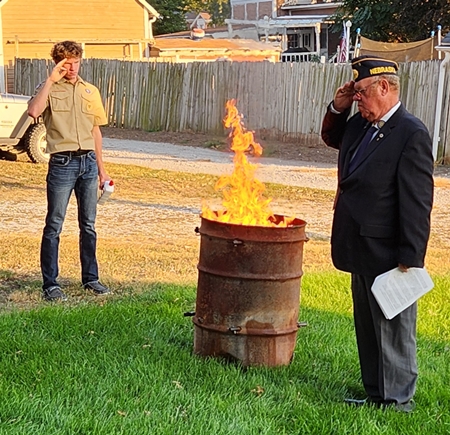 Flag burning 450