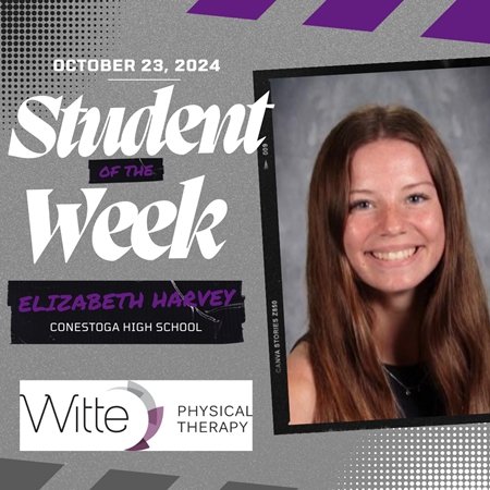Student of the week 10.23.24 Elizabeth Harvey 450