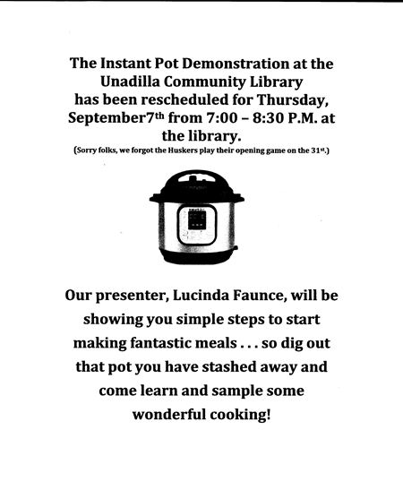 Instant Pot Demo 450